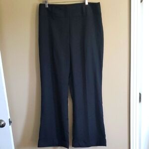 Daniellr B Designer Chic Black Wide Leg Women's Pants